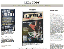 Tablet Screenshot of lizacody.com